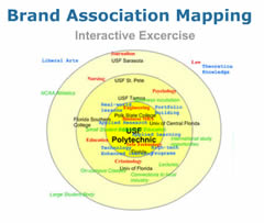 Screenshot of Brand Association Learning Object