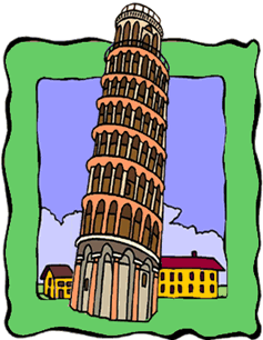 Leaning tower of Pizza (Pisa)